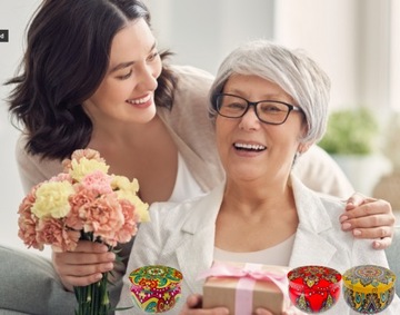 Świeca sojowa zapachowa x 3 szt. świeczka zapachowa + torebka na prezent