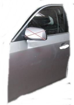 BMW 5 E60 E61 DVEŘE LEVÉ PŘEDNÍ 354/7