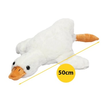 ПОДУШКА-МАСКОТ, ПЛЮШ, Гусь, УТКА, 50 см Пипа