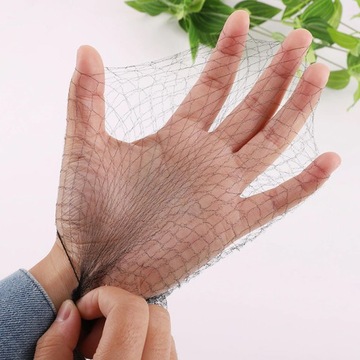 НЕВИДИМАЯ СЕТКА ДЛЯ ПАРИКА, ГИБКАЯ, КОРИЧНЕВАЯ