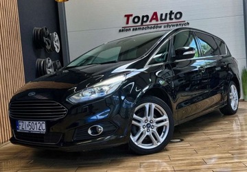 Ford S-Max II Van 2.0 TDCi 180KM 2017 Ford S-Max II 2.0 TDCI 180KM navi GWARANCJA bezwypadkowy 2.0