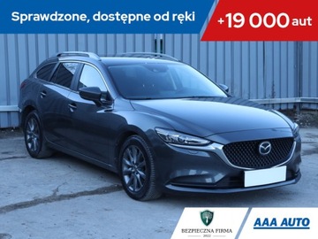 Mazda 6 III Sport Kombi Facelifting 2018 2.0 Skyactiv-G 165KM 2019 Mazda 6 2.0 Skyactiv-G, Salon Polska