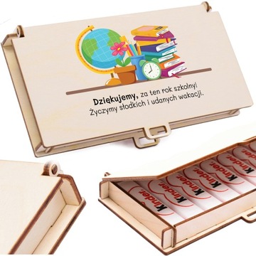 Конфетница для учителей, окончание учебного года, экоподарок