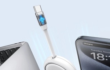 КАБЕЛЬ BASEUS с перемоткой USB-C НА USB-C БЫСТРОЙ ЗАРЯДКИ PD 100 Вт 1 М