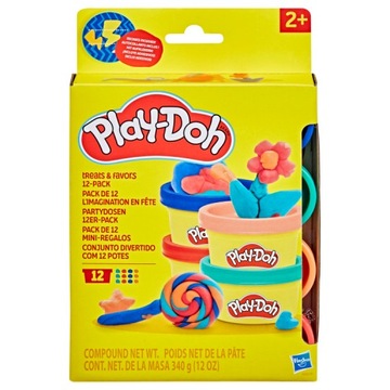 Play-Doh ciastolina Zestaw Imprezowe Prezenty 12-pak Hasbro G0519