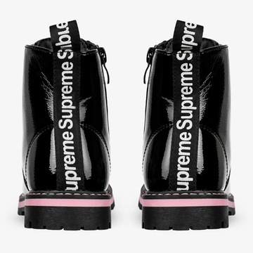 ДЕТСКИЕ РАСКРАШЕННЫЕ БОТИНКИ, РАБОЧИЕ, размер 22