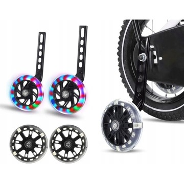 KÓŁKA PODPOROWE BOCZNE DO ROWERU 12-20' Z LED XJ4582