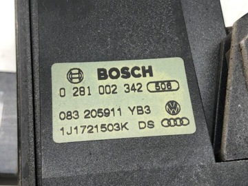 ГАЗОВЫЙ ПОТЕНЦИОМЕТР SEAT LEON I 1J1721503K 1.9 90KM 99-06 ПЕДАЛЬ