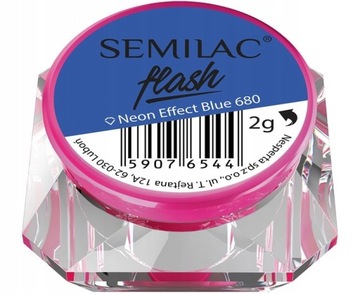 SEMILAC flash neon blue 680