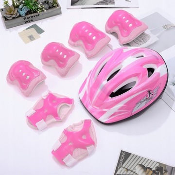 ДЕТСКИЙ ВЕЛОСИПЕДНЫЙ ШЛЕМ И НАКОЛЕННИКИ