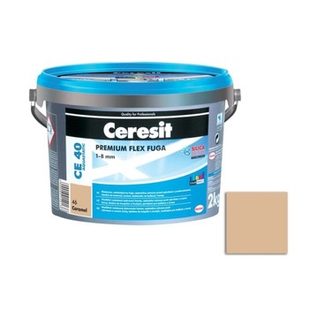 FUGA ELASTYCZNA CERESIT CE40 KARMEL 2KG