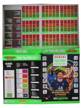 АЛЬБОМ PANINI TOP CLASS 2022 КЛАСС НА 540 КАРТ + ФУТБОЛЬНЫЕ КАРТОЧКИ