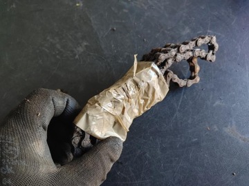 СТАРАЯ АНТИЧНАЯ ПОЛЬСКАЯ ПРИВОДНАЯ ЦЕПЬ PRL ДЛЯ ВЕЛОСИПЕДА