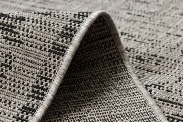 SIZAL ROPE КОВЕР терраса серый и черный 140x200