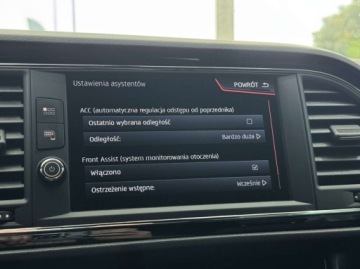 Seat Leon III Hatchback Facelifting 1.5 EcoTSI 130KM 2019 Seat Leon FR Beats Audio ACC DCC Ambiente LED CarPlayAndroid Auto, zdjęcie 30