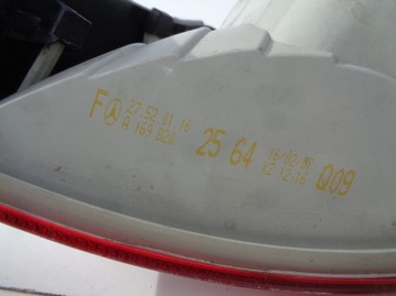 MERCEDES B CLASA W245 SVĚTLO LEVÝ ZADNÍ A1698202564
