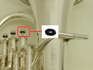 Filc do euphonium pod klawisz fi 18 mm