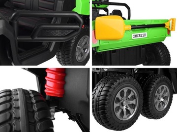 Автомобиль аккумуляторный Farmer Truck 4x4 24V + самосвал