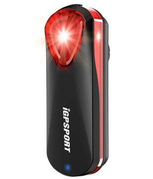 Wsteczny RADAR ROWEROWY z lampką, IGPSPORT SR30