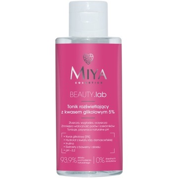 MIYA Осветляющий тоник с гликолевой кислотой 5%