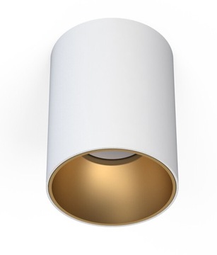 Lampa sufitowa, Spot EYE TONE biały, złoty