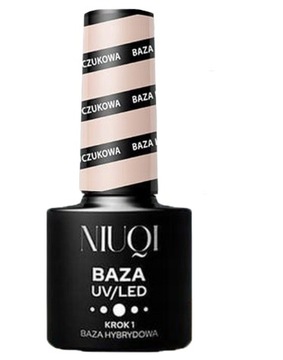 NIUQI baza kauczukowa NATURALNY 5ml hybrydowa