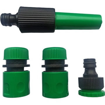 САДОВЫЙ ШЛАНГ ЗЕЛЕНЫЙ 34 и 12 САДОВЫЙ ШЛАНГ 15 м НАКОНЕЧНИК + НАСАДКА