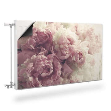 MATA MAGNETYCZNA Kaloryfera PEONIE Kwiaty 100x60