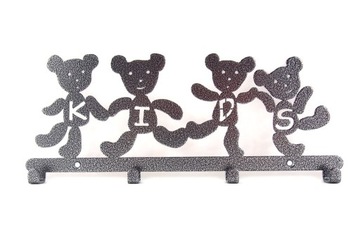 Настенная вешалка для детской одежды TEDDY BEARS Colors