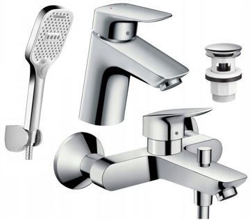 HANSGROHE Logis bateria wannowa umywalkowa natrysk