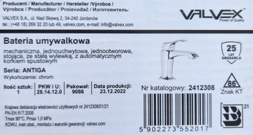 Bateria prysznicowa natryskowa + umywalkowa + ZESTAW prysznicowy natrysk