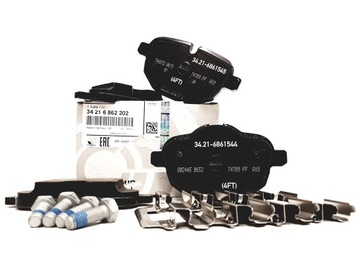 Klocki 330mm tył BMW 5 F10 F11 520d 525d X3 F25 OE