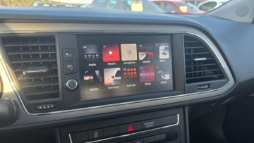 Seat Leon III ST Facelifting 1.6 TDI 115KM 2018 Seat Leon ledy automat mały przebieg nowy, zdjęcie 12