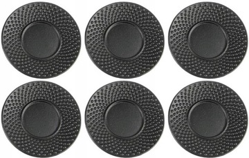 ПОДСТАВКИ, ЧУГУННЫЕ БЛЮДЦА, НАБОР 6 ШТ.