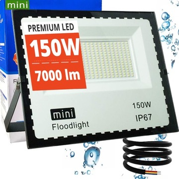 HALOGEN LED NAŚWIETLACZ REFLEKTOR LAMPA SLIM MINI ZEWNĘTRZNY