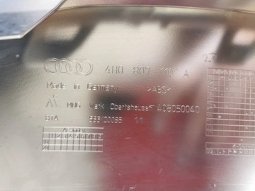 Dokładka, spojler, dyfuzor zderzaka przedniego AUDI S-8 D4 4H 8.028