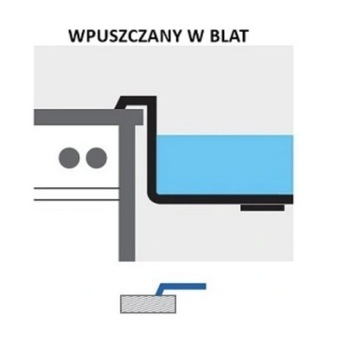 Мойка ALVEUS BASIC 170 лен 43,5х78 сифон