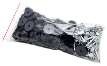 ГВОЗДИ + шайбы ФИКСИРУЮЩАЯ ФОНДА фольга