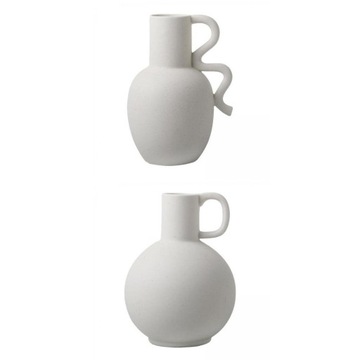2 szt. Nowoczesna ceramiczna doniczka na centralny element biura w domu