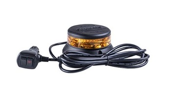 LAMPA OSTRZEGAWCZA KOGUT AMBRA WARNING STRANDS 40W MAGNES WTYCZKA