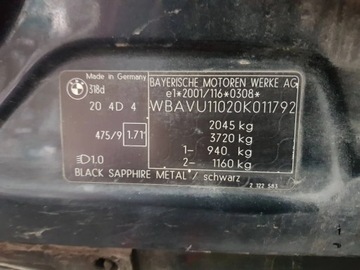 Левое наружное зеркало, черный сапфир, 5 контактов 7 075 626 BMW 3 E90 E91 до рестайлинга EU