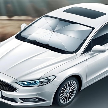 КОВРИК ИЗ ФОЛЬГИ СОЛНЦЕЗАЩИТНЫЙ КОЗЫРЕК АВТОМОБИЛЬНЫЕ ГАДЖЕТЫ ЗОНТ ДЛЯ ОКНА АВТОМОБИЛЯ