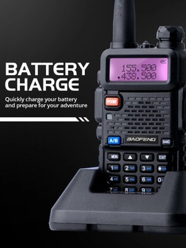 Baofeng UV-5R Walkie Talkie профессиональная радиостанция CB