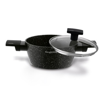 НАБОР ГОРШКОВ ИНДУКЦИОННЫЙ набор МРАМОРНЫЕ ЦВЕТЫ горшки + крышки 10 шт.