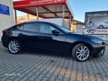 Mazda 3 III Sedan 2.0 SKYACTIV-G 120KM 2014 Mazda 3 III 2.0 120KM nawigacja skóra ksenony alufelgi super stan gwarancja, zdjęcie 4