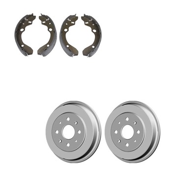 Bębny + szczęki hamulcowe MAZDA 323 F BA BG MX-3