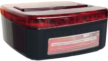 КОМПЛЕКТ ЗАДНИХ ФОНАРОВ ДЛЯ СЕЛЬСКОХОЗЯЙСТВЕННЫХ ПРИЦЕПОВ 7-контактный КАБЕЛЬ 7,5М.