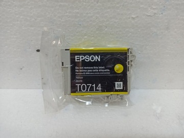 ORYGINAŁ TUSZ EPSON T0714 ŻÓŁTY
