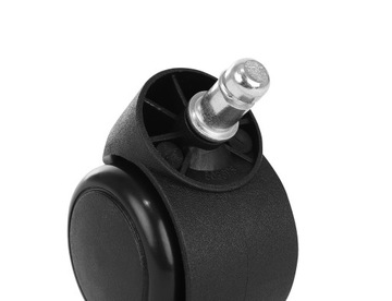 ПРОЧНЫЕ РЕЗИНОВЫЕ КОЛЕСА ДЛЯ ПОВОРОТНОГО КРЕСЛА, 5 ШТ.