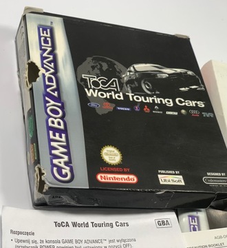 Toca World Touring Cars Game Boy Advance